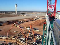Dulles Airport concrete pour for Fachina Construction