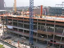 Baltimore Hilton concrete pour